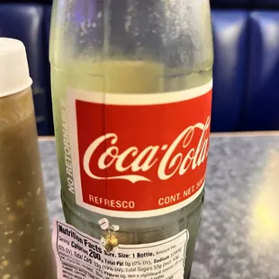 Coke was what I had to drink.