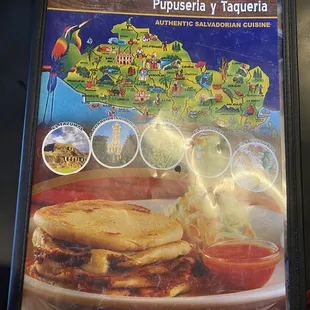 a menu for a mexican restaurant