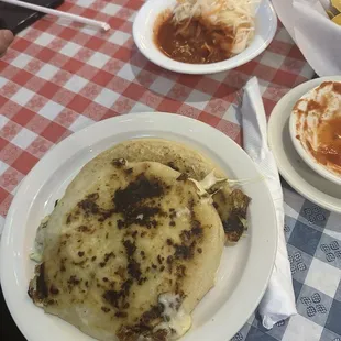 Pupusas - Loroco and ayote