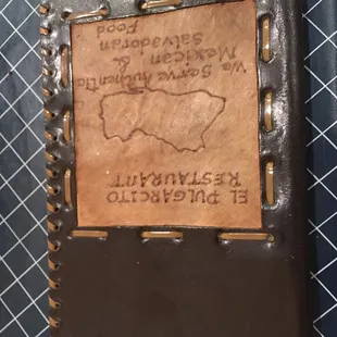 Book of Bill (served right side up, this photo is a lie)