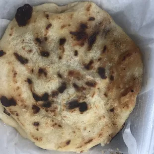 Bean and cheese Pupusa