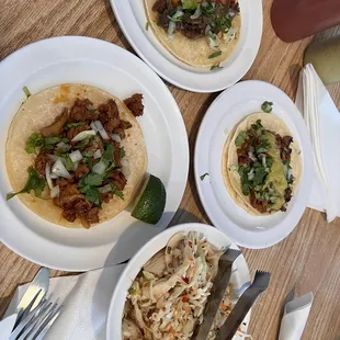 El Taco Pastor, Tacos Lengua Tacos Asada