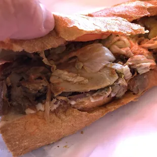 My Cubano, would&apos;ve been much better without the lettuce, now I know I how to order next time.