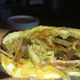 Cuban sandwich..so flavorful