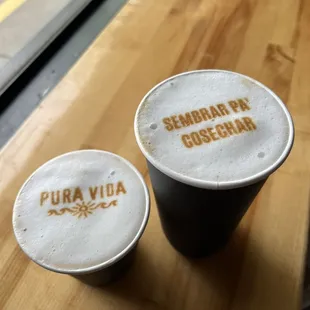 Delicious Lattes! 12 oz and 16 oz