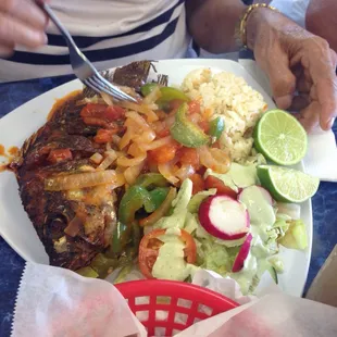 Mojarra frita