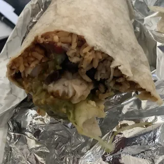 Pescado a la Parrilla Burrito