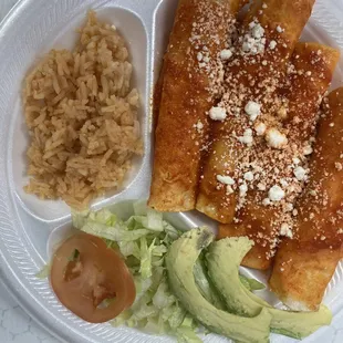 Red Enchiladas