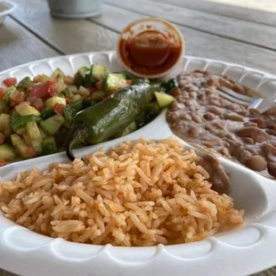 Veggie Plate (Plato de calabasitas)