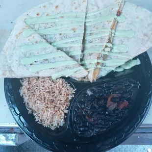 Chicken quesadilla