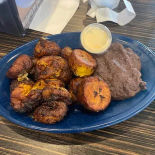 Beans and plantains