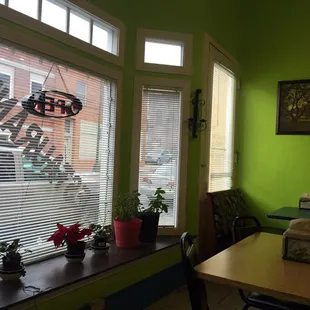 a view of the outside