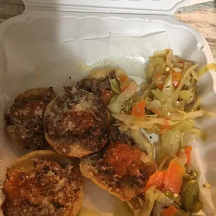 Garnachas...like mini tostadas
