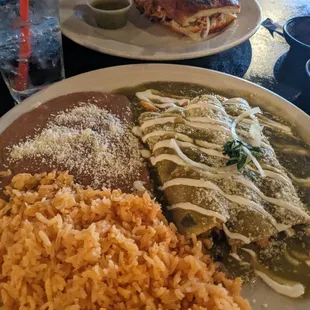 Enchiladas Verde