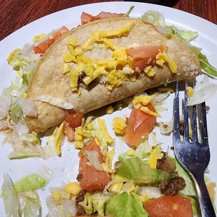 Crispy Taco plate