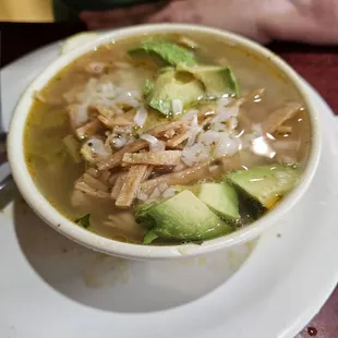 Tortilla soup!
