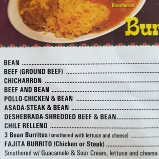 Burritos