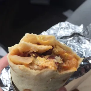 Behold, the ultimate breakfast burrito.
