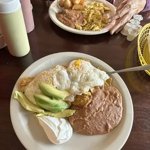 Chilaquiles Verdes extra spicy