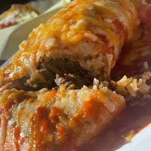 Wet Carne Asada Burrito