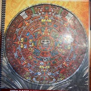 a mexican restaurant menu