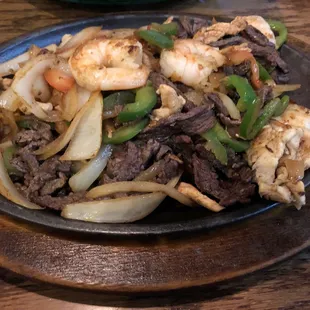 Mixed fajitas,, good to go