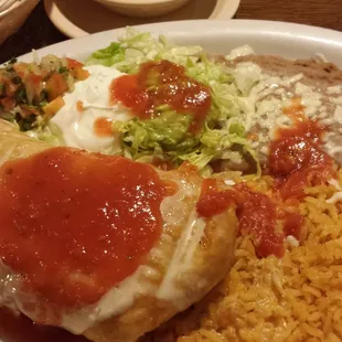 Chicken Chimichanga