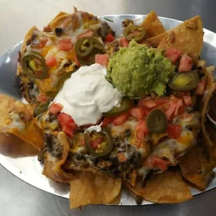 nachos, food