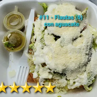 a plate of food
