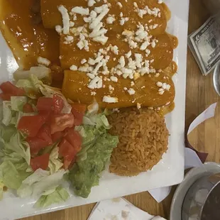 Enchiladas Verdes