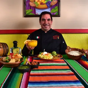 Founder, Chef José. His passion, cooking.