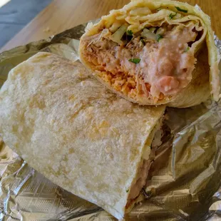 Carnitas burrito