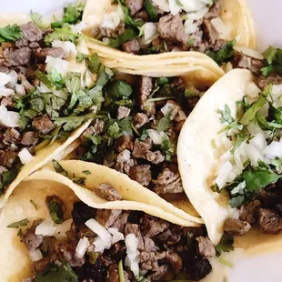 Steak street tacos