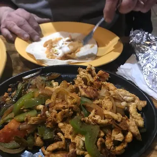 Chicken fajitas 3/5/2021