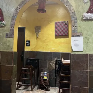 Bathroom entrance