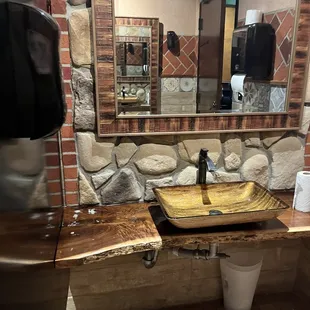Upscale restrooms