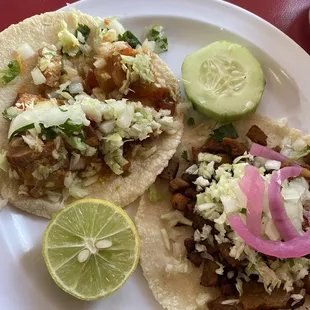 Chicharron and pastor