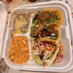 3 taco combo
