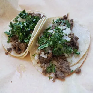 Mini Asada Tacos