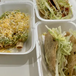 Crispy Chicken Tacos