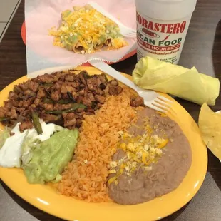 Chicken Fajitas Plate
