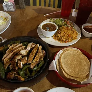 Chicken fajitas, AWESOME!