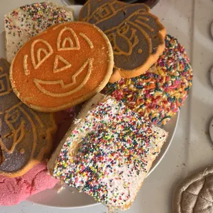 Cookies and pan from the bakery