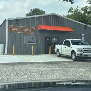 Newarks Carniceria, front of store.