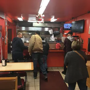 order at the counter when you arrive