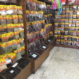 Latin herbs, spices and peppers