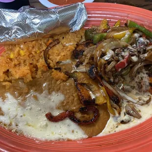 Daily special (chicken Monterey?)