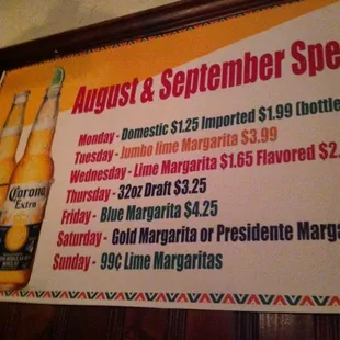 Specials mmmm