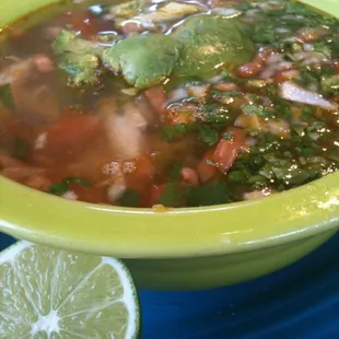 Caldo de Pollo is fantastic!