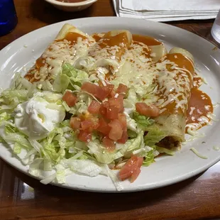 Enchiladas Supremas